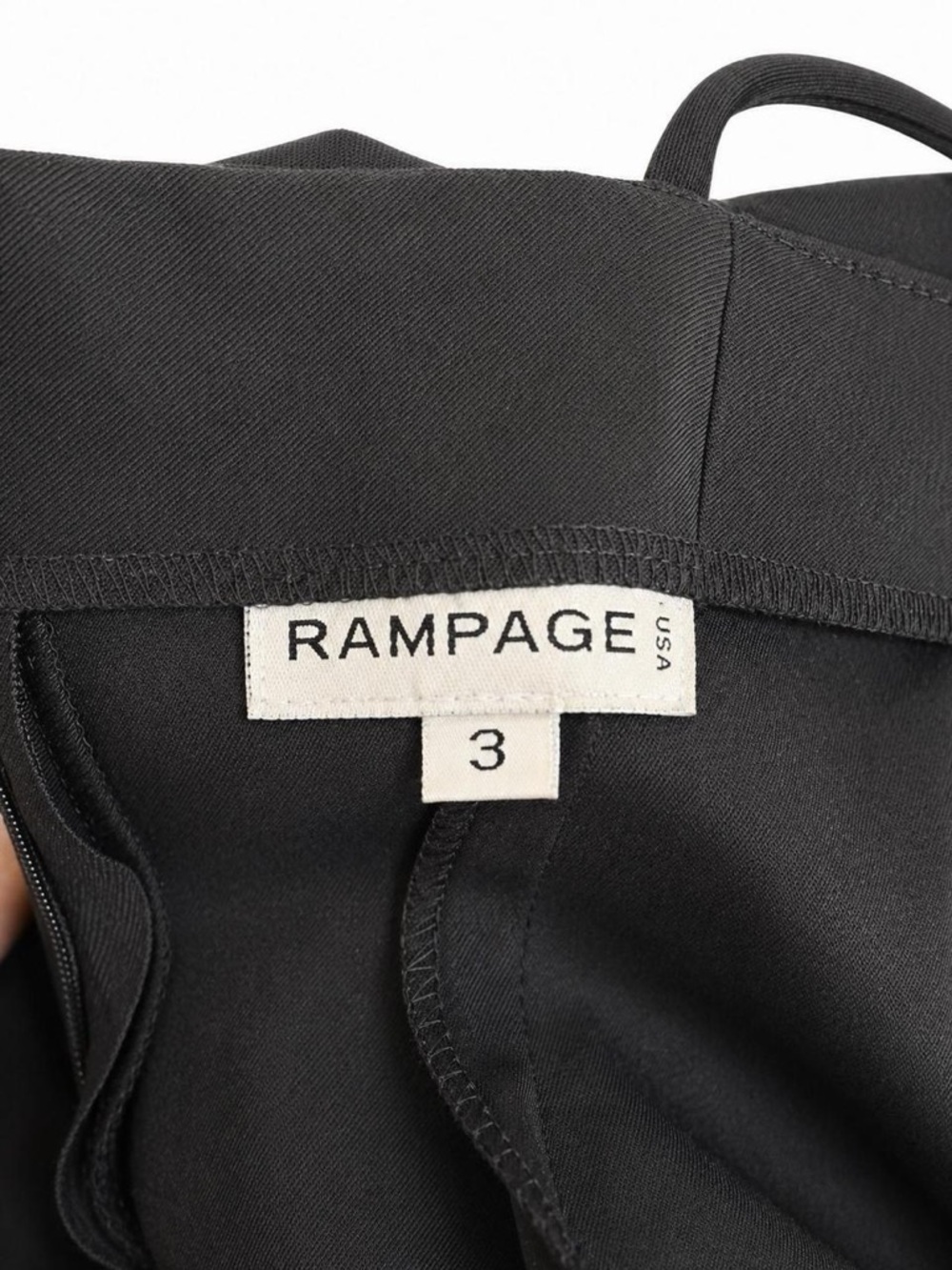 Rampage Black Spaghetti Strap Dress - Picture 8 of 8